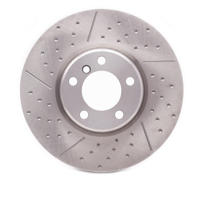 BMW 118i Brake Rotor (1) - Front - R1 Concepts - Dimpled and Slotted - `12-`21 BMW 118i Brake Rotor (1) - Front - R1 Concepts - Dimpled and Slotted - `12-`21